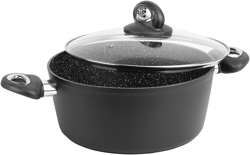 Sitram 711707 Kochtopf, Granit, Durchmesser 24 cm, 4,5 Liter