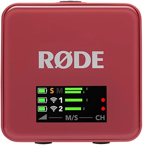 RØDE Wireless GO (Gen 3) – Kompakter kabelloser Mikrofon – Kristallklarer Klang, 32-Bit Float Aufnah
