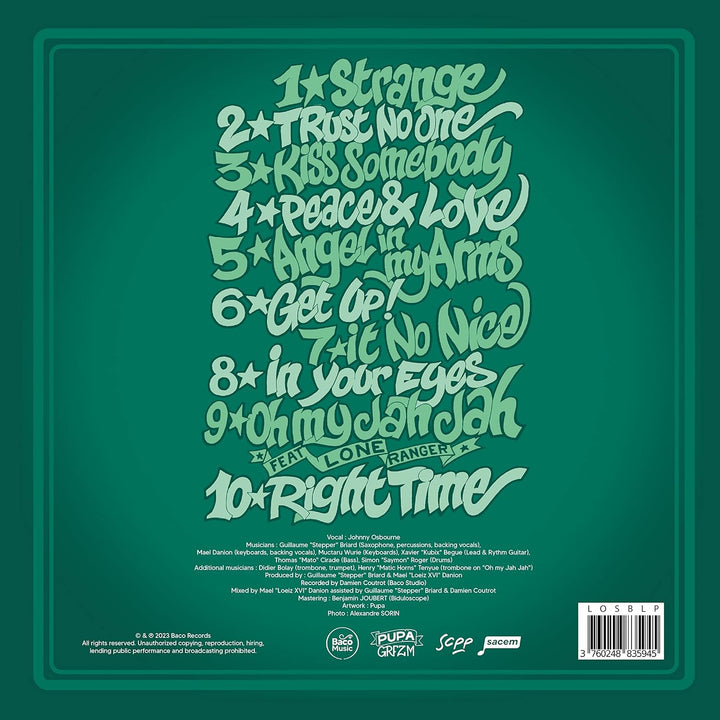 Right Right Time, Vinyl