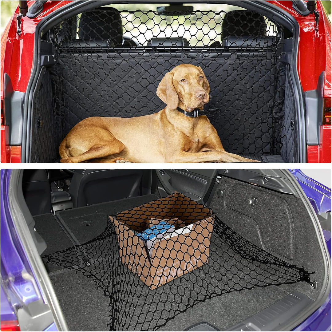 LanLan Türschutzgitter für Haustiere Netztrennunggepäcknetz hundegitter Auto Kofferraum Hundegitter