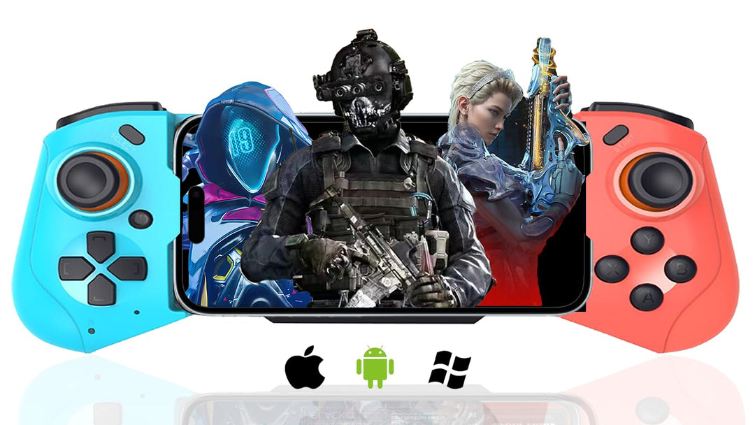 MFi Wireless Game Controller, Megadream iOS Mobile Gamepad Joystick für Phone 13, 13 Mini, 13 Pro Ma