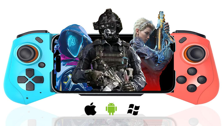 MFi Wireless Game Controller, Megadream iOS Mobile Gamepad Joystick für Phone 13, 13 Mini, 13 Pro Ma