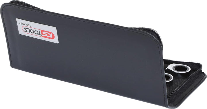 KS Tools 503.4557 GEARplus Doppel-Ratschenringschlüssel-Satz, 6-tlg. Lederetui