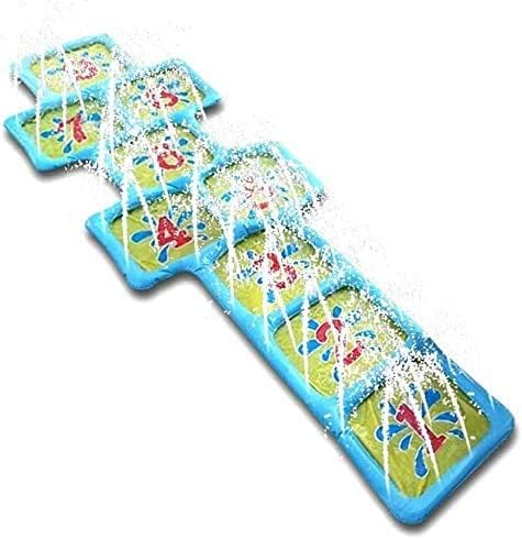 Toyland® Splash Hopscotch – Outdoor-Wasserspielzeug und -Spiele – Sommerspass – Mattengrösse 175 cm