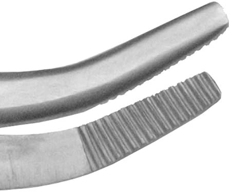 May - Set - 2 x Technische Pinzette gebogen - 14 cm - Modellbau Pinzette - Elektriker Pinzette - Ind