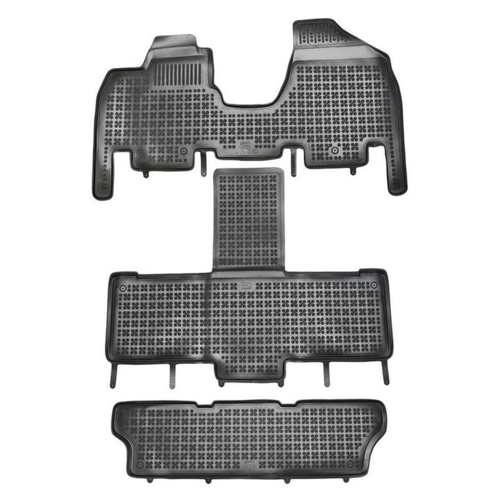 M MOTOS Gummimatten Auto Fussmatte passt für Honda Odyssey IV 2010-2017 Verbessern Sie Ihren Reiseko