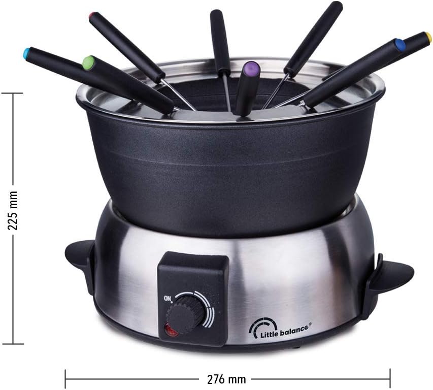 LITTLE BALANCE 8386 Elegance 8 Fondue-Gerät,