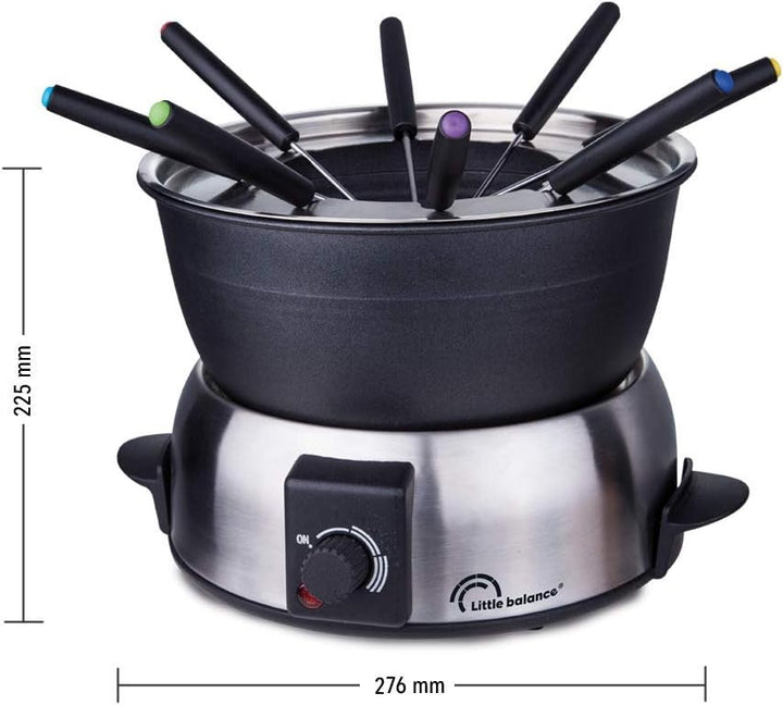 LITTLE BALANCE 8386 Elegance 8 Fondue-Gerät,