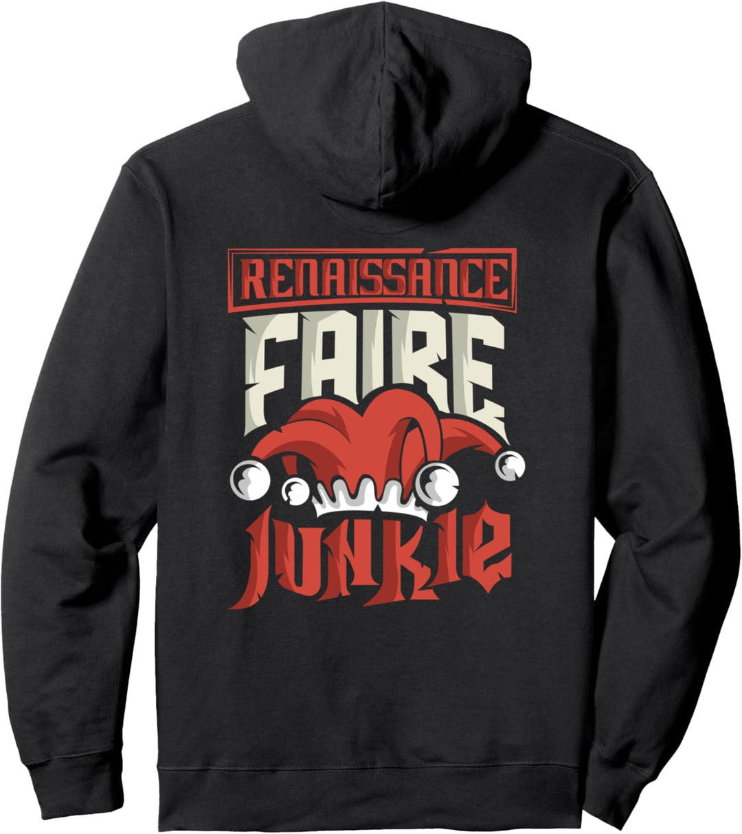 Renaissance Jahrmarkt Junkie Novelty Pullover Hoodie
