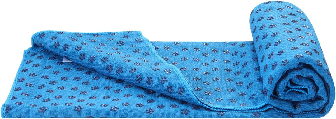 voidbiov Quick Dry rutschfeste Yoga Handtücher (6 Farben) mit Mesh-Tragetasche, extra lang (62 x 183