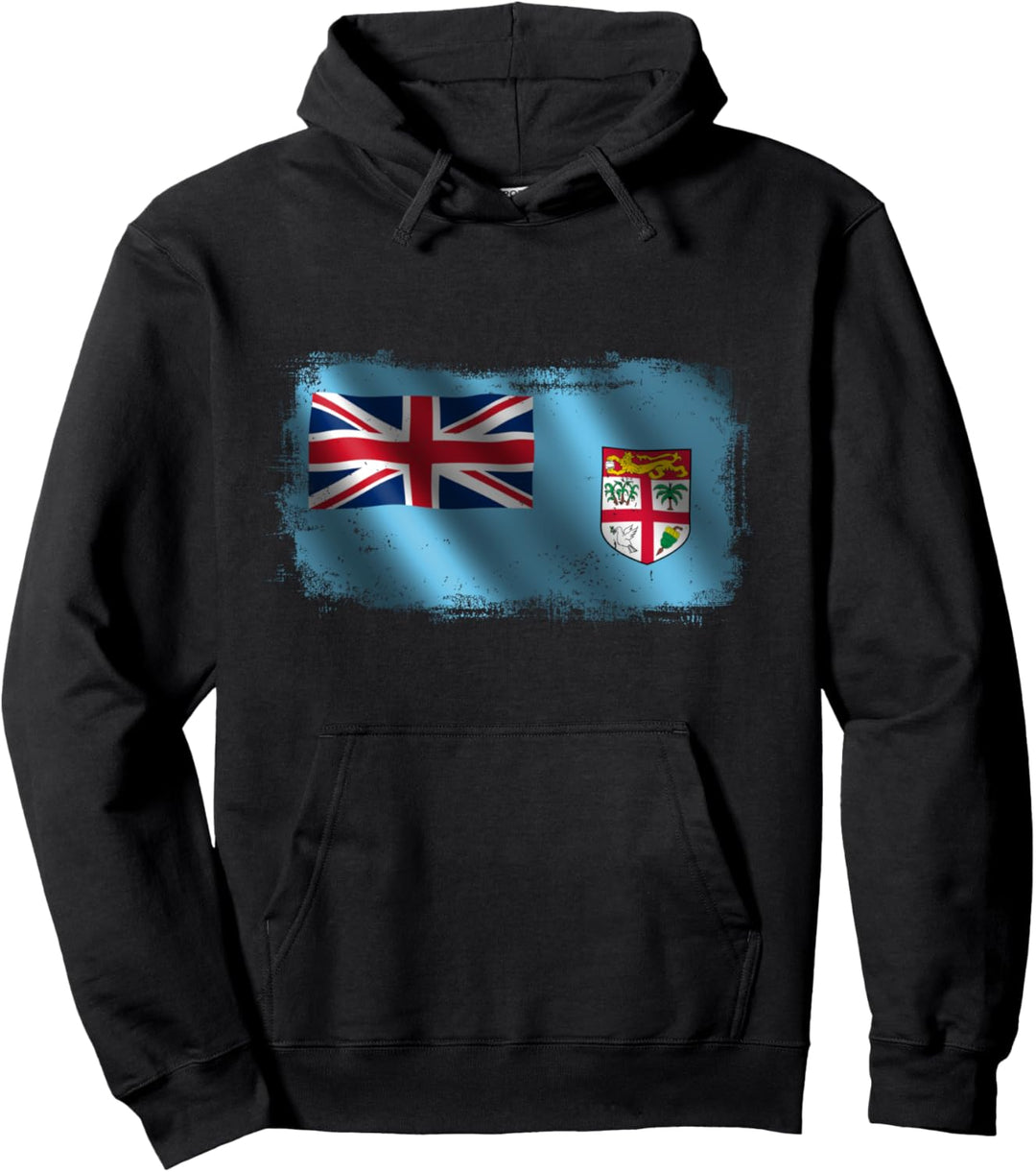 Fidschi Fidschianische Nationalflagge Pullover Hoodie