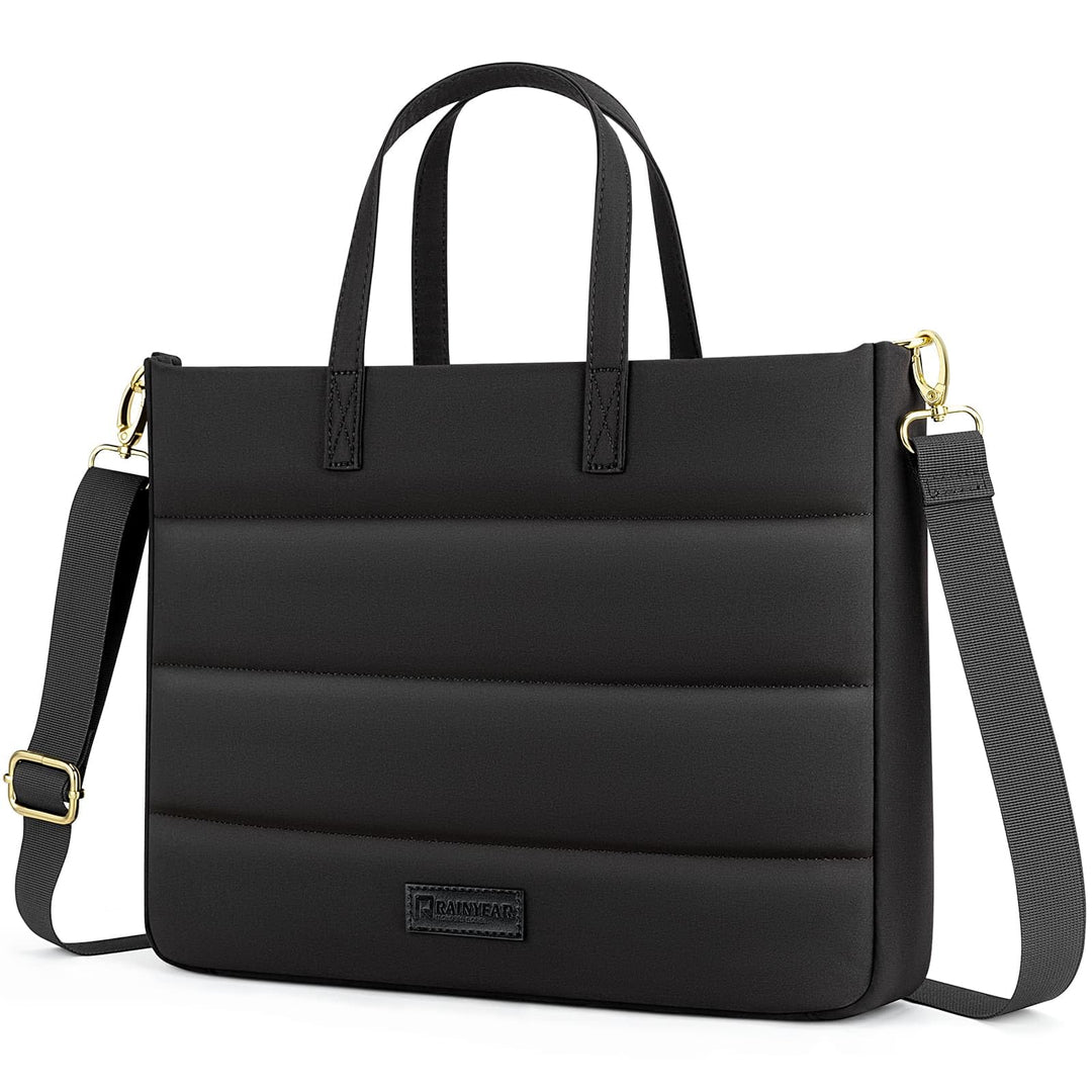 RAINYEAR 13-14 Zoll Damen Laptoptasche Aktentasche für Macbook Notebook Chromebook, Elegante Tasche