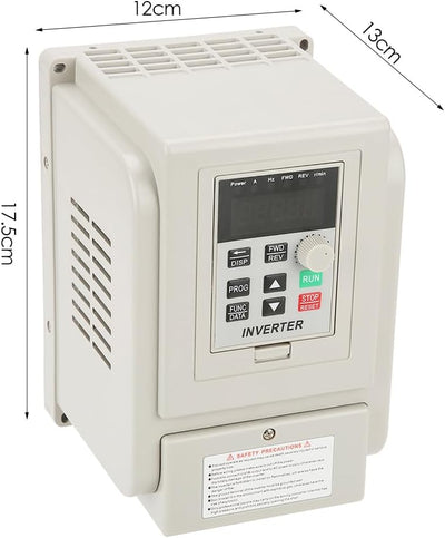 Fafeicy AT1-4000X Frequenzumrichter, 220 V Einphasen-4-kW-Frequenzumrichter, VFD-Drehzahlregler, für