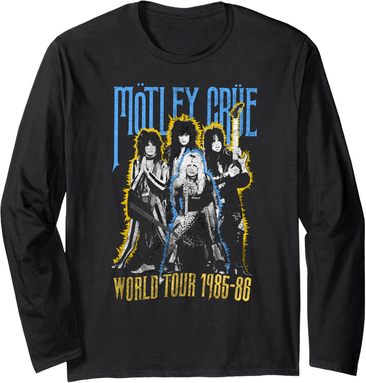 Mötley Crüe - World Tour 85-86 Langarmshirt