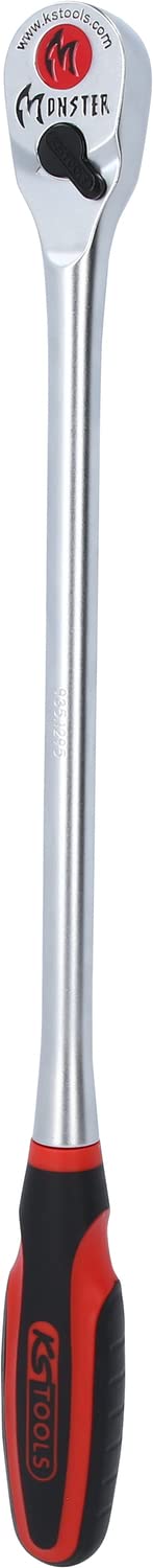 KS Tools 935.1295 1/2" Monster Umschaltknarre, lang, 100 Zahn