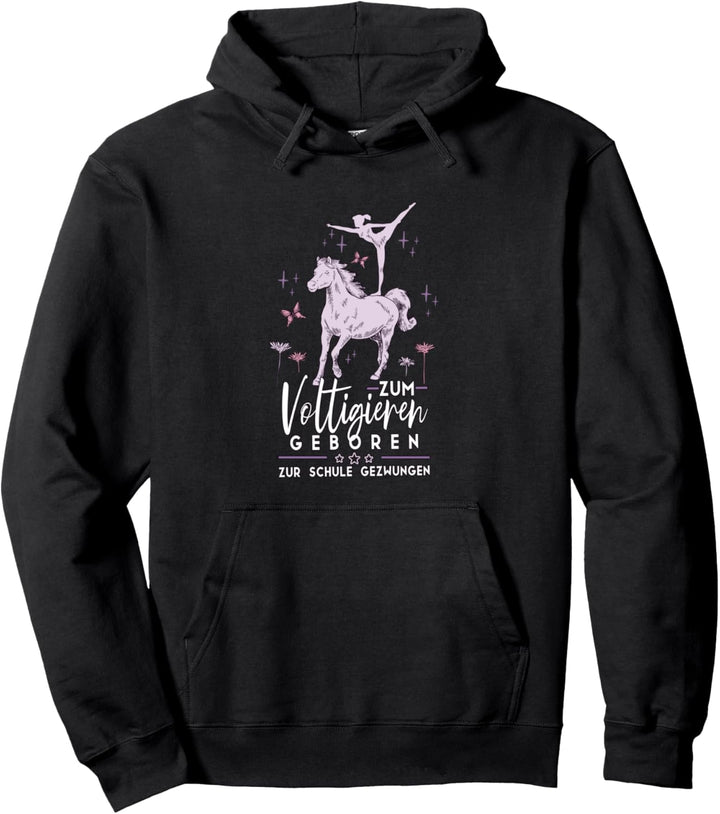 Zum Voltigieren Geboren Volti Pullover Hoodie
