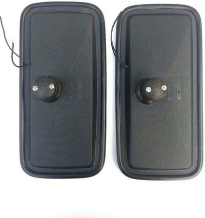 2x Aussenspiegel Spiegel UNIVERSAL SET LKW Bagger Traktor Baumaschinen 375 x 185 mm BEHEIZT