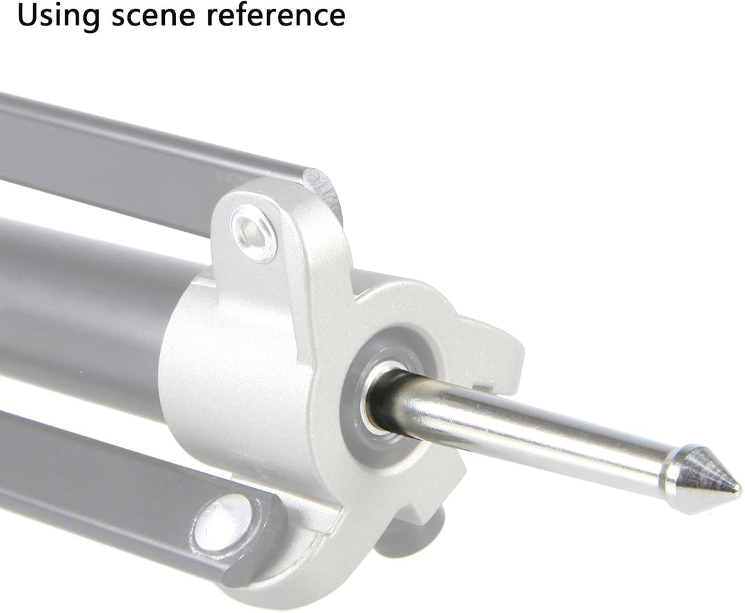 Selens Stativ Spike mit 1/4" Gewindeloch 3 Stück, Edelstahl Kamerastativ Spikes Füsse Lange Stativge