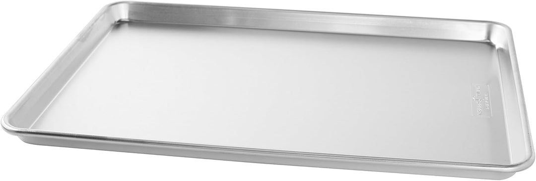 Nordic Ware 44600AMZ Baker's Big Sheet, Aluminium, Silber Grosses Bettlaken, Grosses Bettlaken