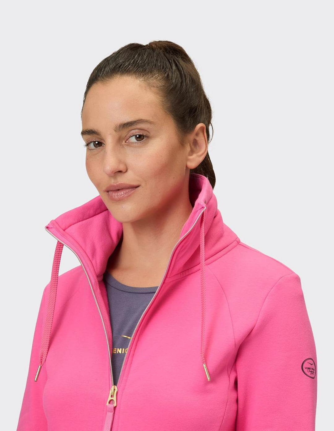 Venice Beach Sweatjacke VB Caron L Tourmaline Pink, L Tourmaline Pink