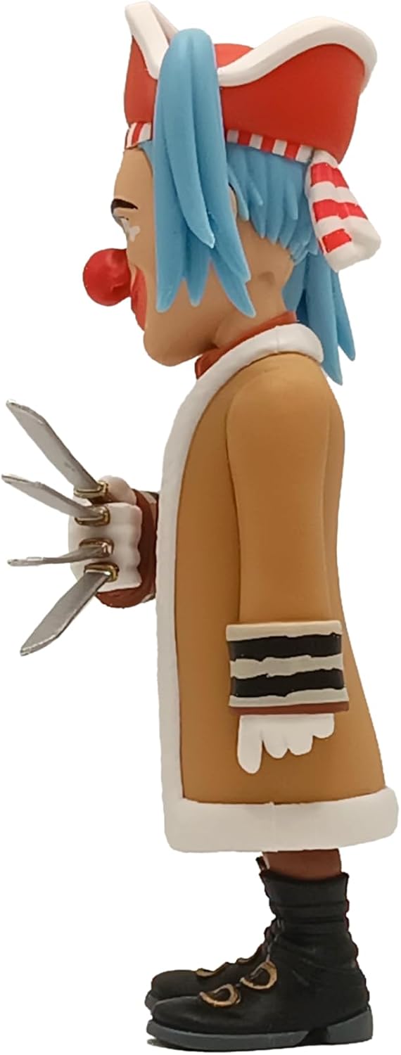 MINIX Bandai Sammelfigur, 12 cm, One Piece, Buggy, Sammlerstücke für Ausstellung, Geschenkidee, Spie