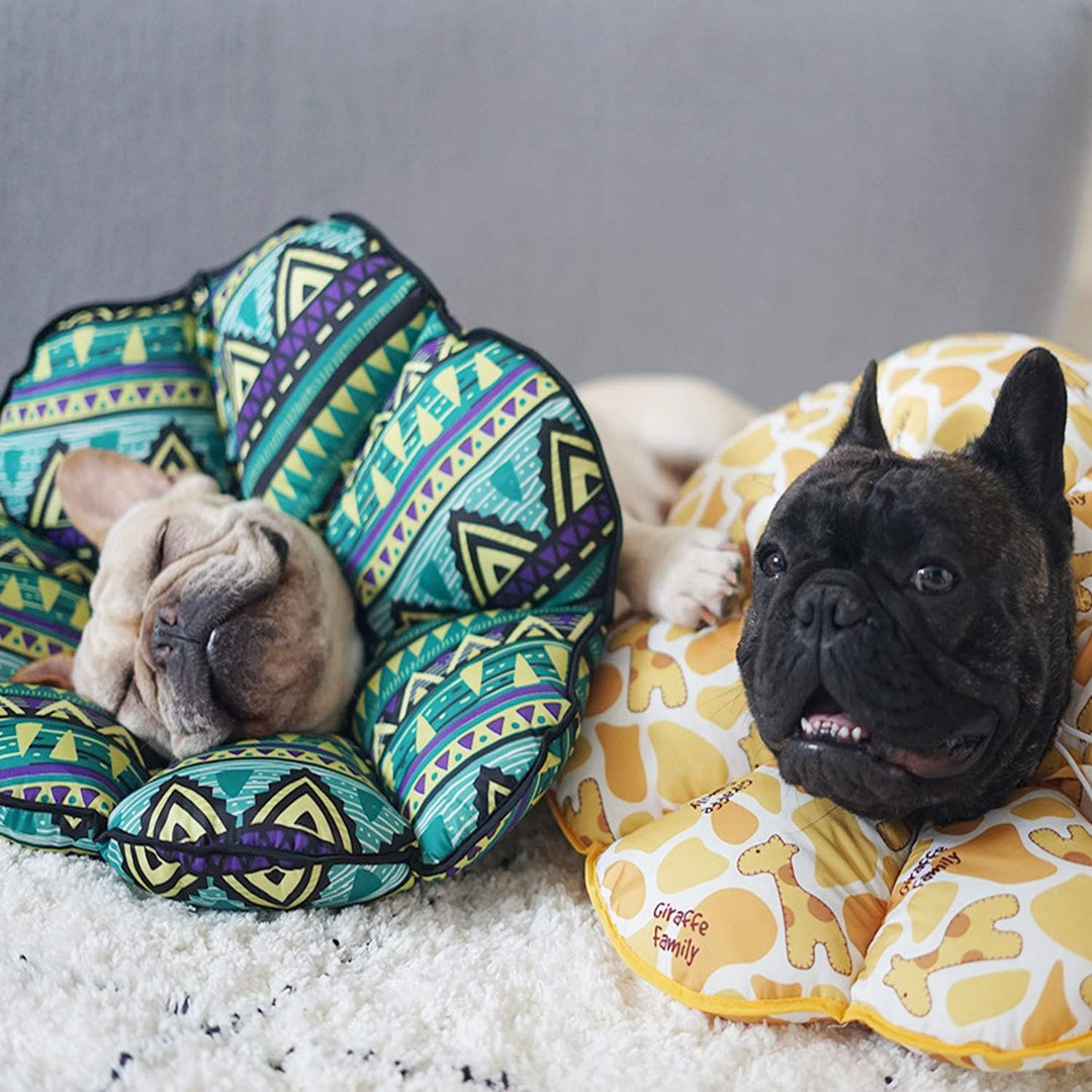 PETCUTE Schutzkragen für Hunde Aufblasbarer Hundekragen Halskrausen für Hunde und Katzen leckschutz