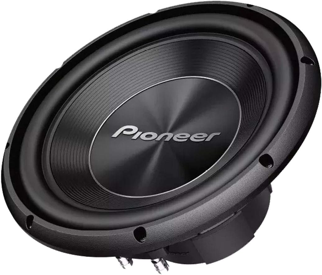Pioneer TS-A300S4 Subwoofer mit Schwingspule für den Gehäuseeinbau (1.500 W), 30 cm/12", IMPP Membra