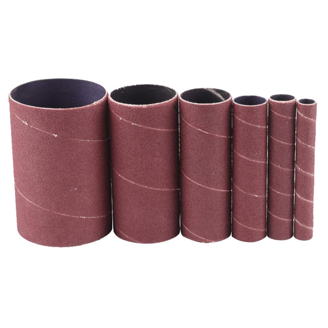 ZYWUOY 12 Stück Spindelschleiferhülsen, 11,4 cm Schleiftrommelhülsen-Set Schleifpapier Trommel Polie