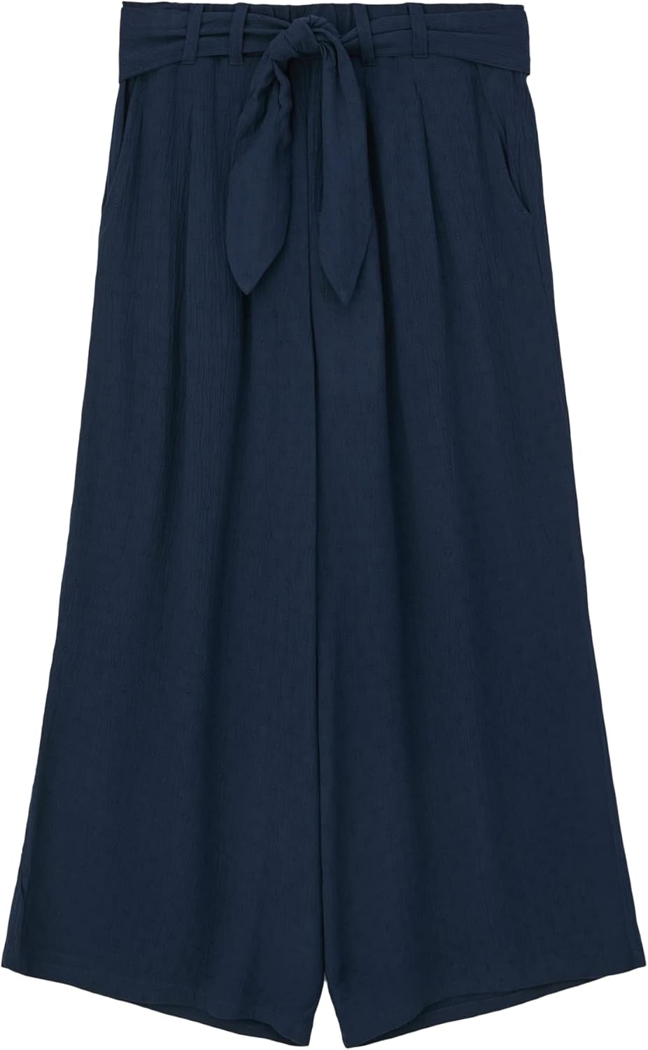 s.Oliver Mädchen Culotte mit Bindegürtel 176 Blau, 176 Blau