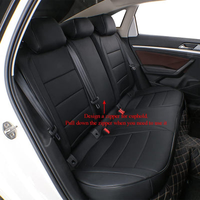 Easeadd Custom Sitzbezüge für VW Tiguan 2 2016 2017 2018 2019 2020 2021 2022 2023 für Life,Join,Soun