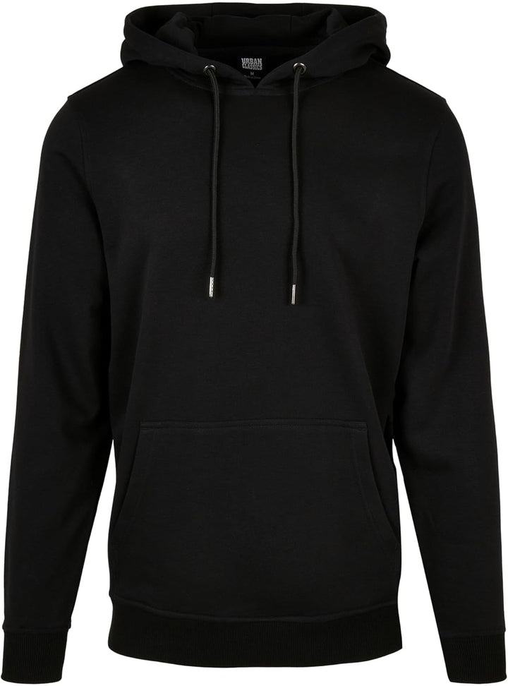 Urban Classics Basic Terry Hoody Männer Kapuzenpullover schwarz Basics, Streetwear S Schwarz, S Schw