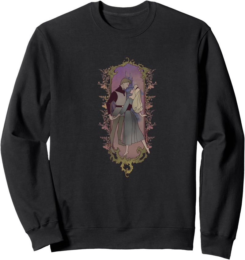 Disney Sleeping Beauty Aurora & Phillip Floral Frame Sweatshirt