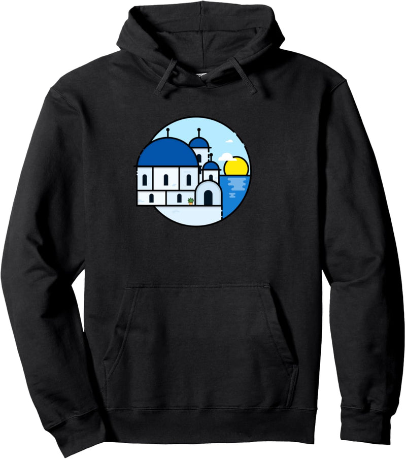 Gebäude mit Kuppeldach Pullover Hoodie