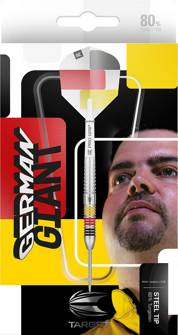 Target Darts Gabriel Clemens 80 80% Wolfram Steeldarts-Set 22g, 22g