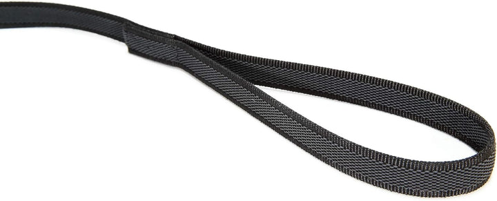 IDC Color & Gray gumierte Leine, 20 mm x 5 m mit Schlaufe, Schwarz-Grau Schwarz-Grau 20 mm x 5 m (mi