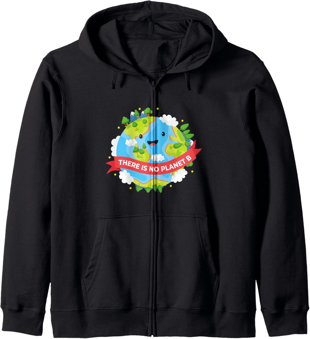 THERE IS NO PLANET B Mutter Erde Planet Natur Umweltschutz Kapuzenjacke