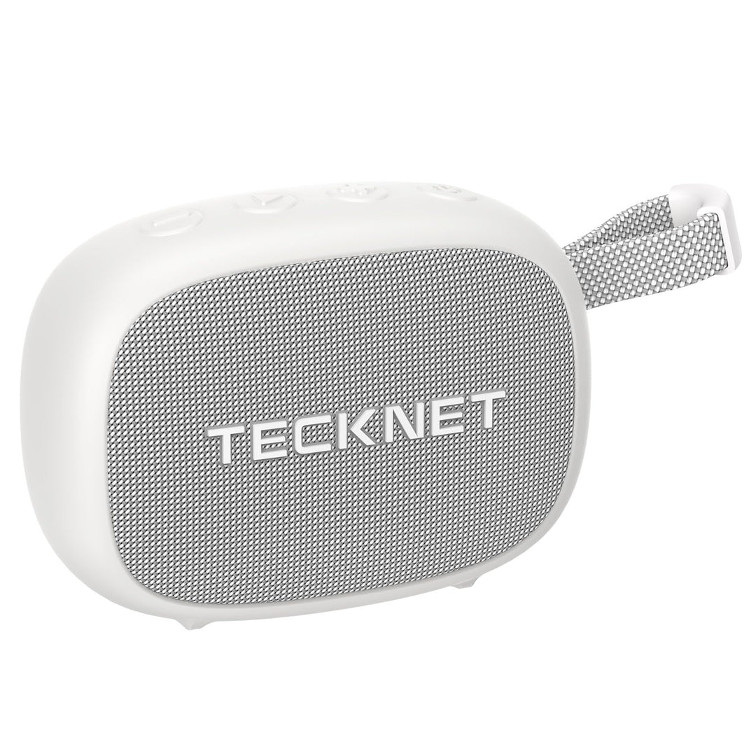 TECKNET Tragbare Bluetooth Lautsprecher, Mini Lautsprecher Bluetooth Musikbox IP67 Wasser- und staub