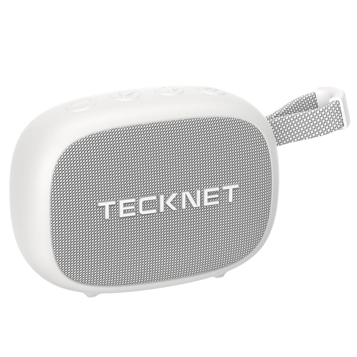 TECKNET Tragbare Bluetooth Lautsprecher, Mini Lautsprecher Bluetooth Musikbox IP67 Wasser- und staub