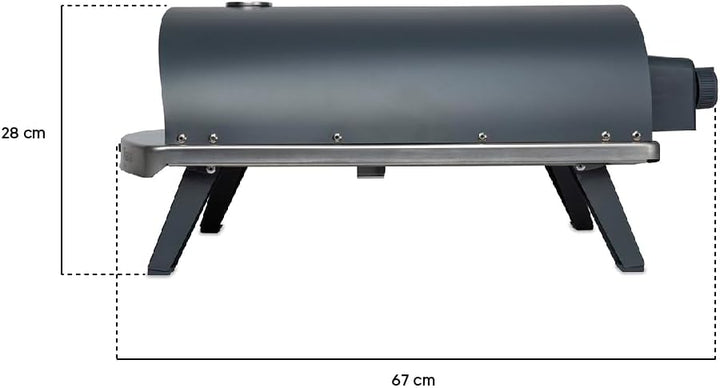 ZiiPa • Piana Gaz • Gasbetriebener Pizzaofen • Ardoise