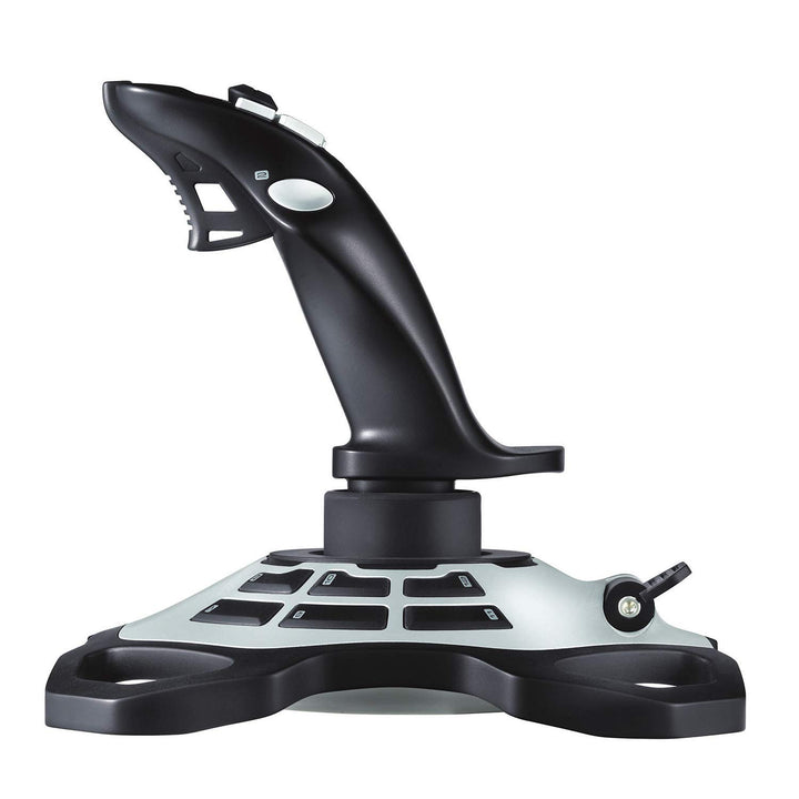 Logitech G Extreme 3D Pro Joystick, Drehknopf Rudersteuerung, 12 Programmierbare Tasten, 8-Wege Rund