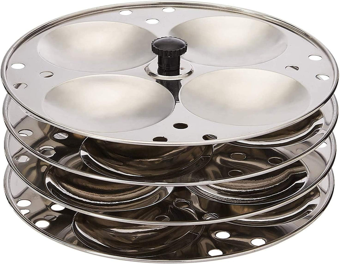 Cuiseur vapeur pour idlis indiens - 4 plateaux
