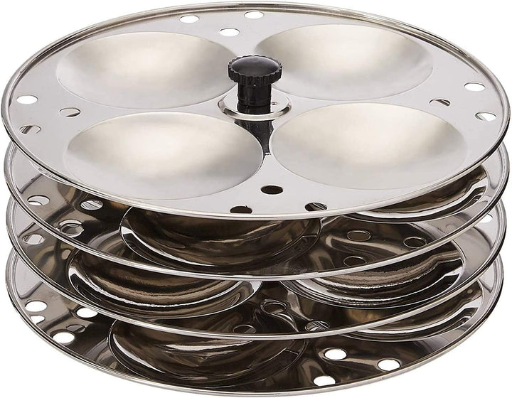 Cuiseur vapeur pour idlis indiens - 4 plateaux