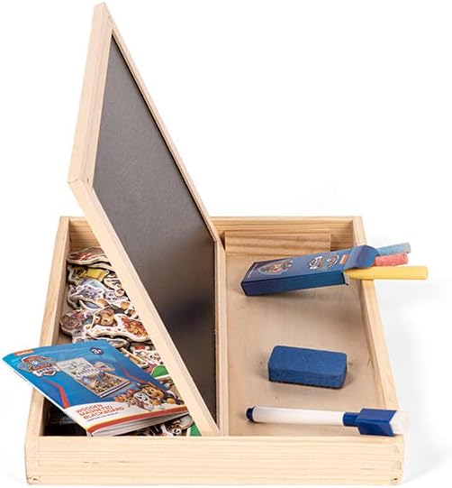 HH Poland 67474-WMB-PAW 1 Paw Patrol Kindertafel Magnettafel Spielzeug, Schwarz