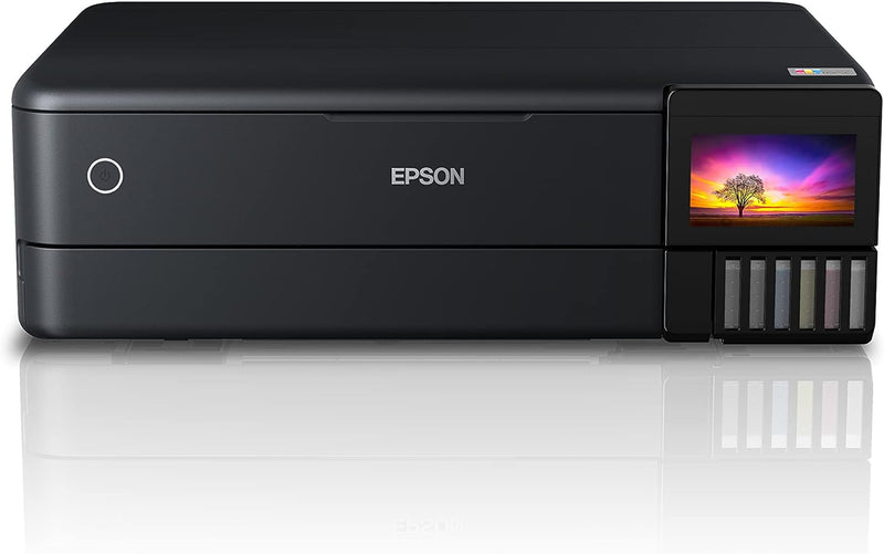 Epson EcoTank L8180, Farbig, Tintenstrahldrucker, A3, 5760 x 1440 DPI WiFi, Schwarz