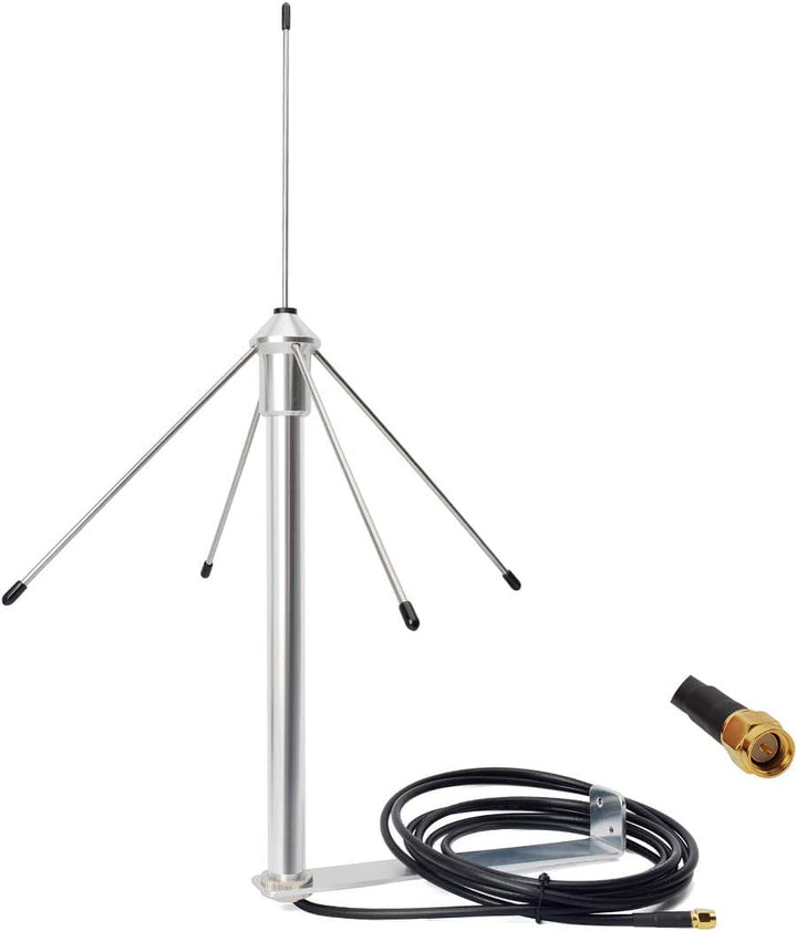 HYS 433Mhz 3dbi Omni-Antenne 50 Ohm GSM-Antenne mit 3M (9,8 Fuss) RG58-Koaxialkabel SMA Male Stecker