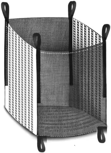 Woodbag Holz Big Bag Netzgewebe und Lüftungsgewebe mit Ventilationsstreifen geschlossener Boden 100x