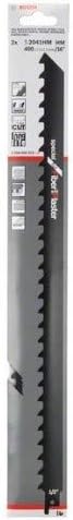 Bosch Professional 2 Stück Säbelsägeblatt S 2041 HM Endurance for Aerated Concrete (für Porenbeton,