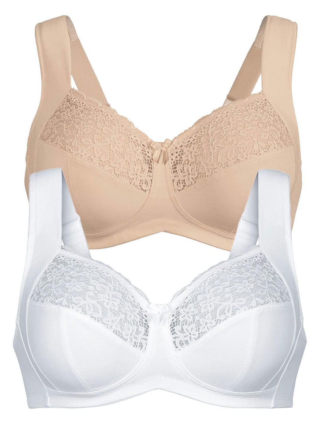 Anita 2er Pack Entlastungs BH ohne Bügel Havanna 5813 75A Desert-crystal, 75A Desert-crystal