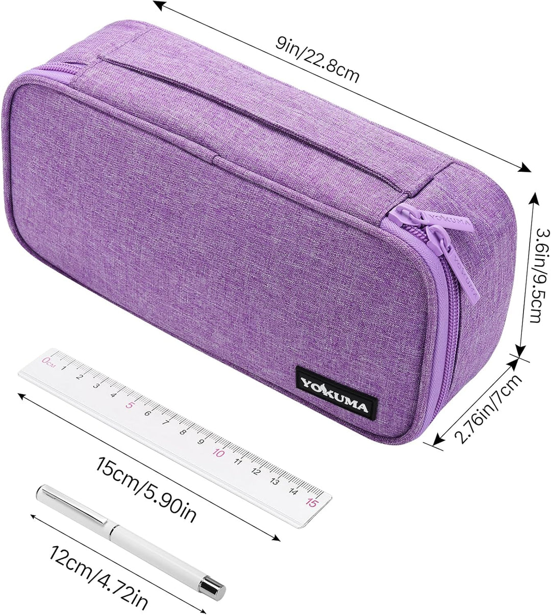 YOKUMA Federmäppchen mäppchen federtasche federmappe etui Schule gross Kapazität für mädchen Teenage