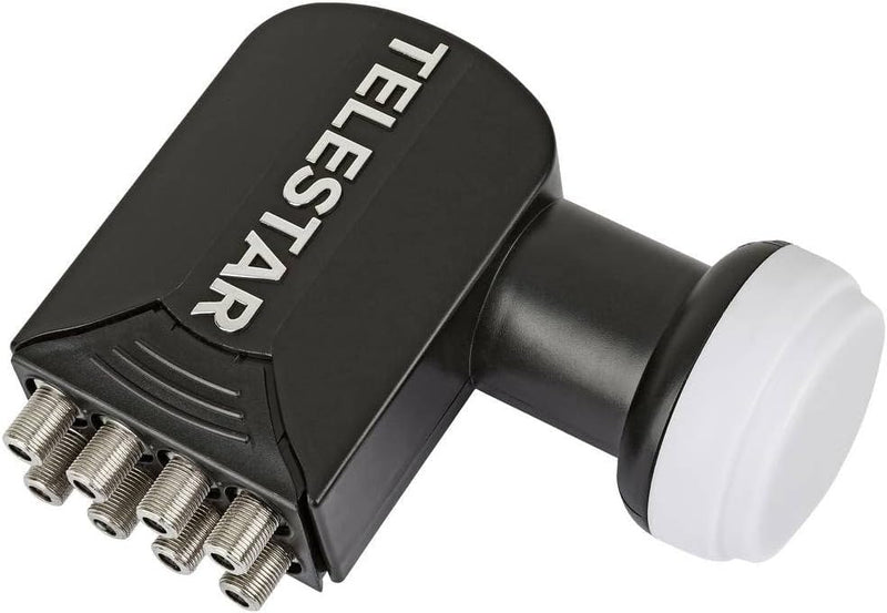 TELESTAR SKYOCTO HC - Digitales Octo LNB 40mm - 8 Teilnehmer (Full-HD, HDTV, 4K, Ultra HD, 3D - Prem